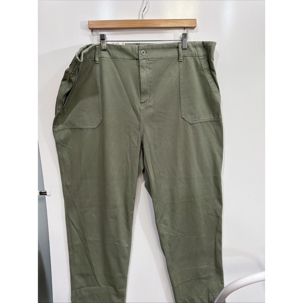 32 Degrees Cool Women's XXL Ankle Length Pant Inseam 27 1/4"  Green‎ 1882133 NWT